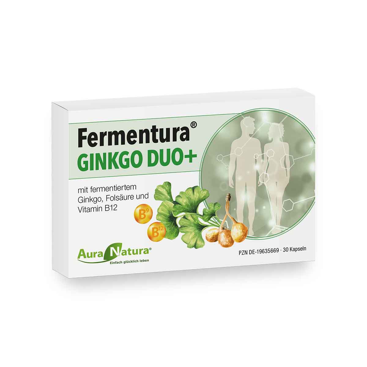 Produktbild von Fermentura® Ginkgo Duo+