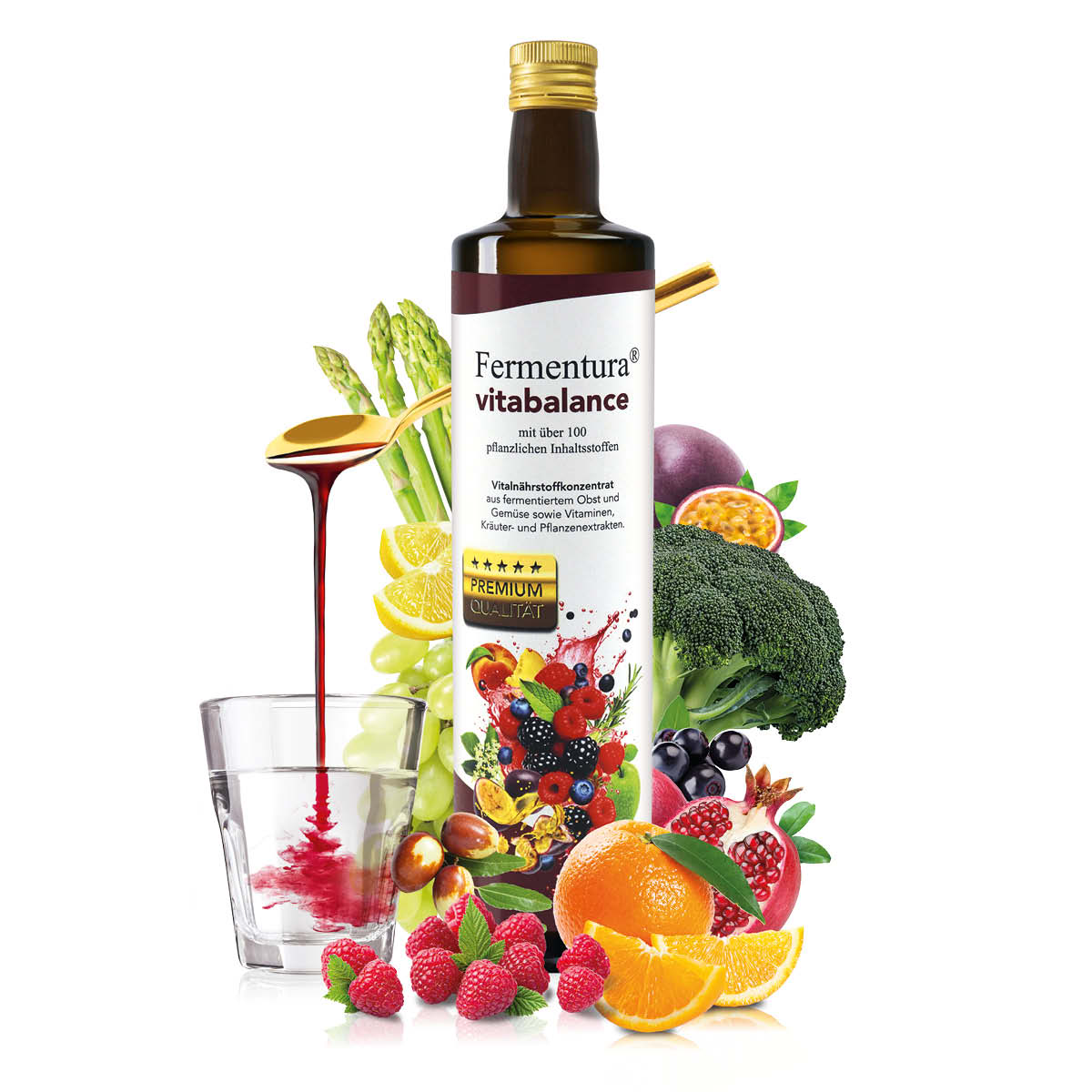 Produktbild von Fermentura® Vitabalance 250ml - Probierflasche