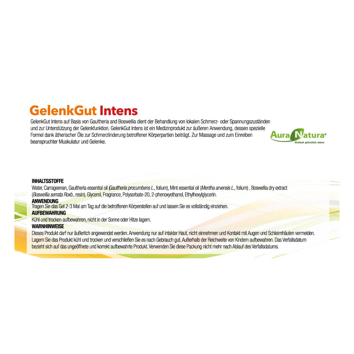 Produktbild von GelGelenkGut Intens