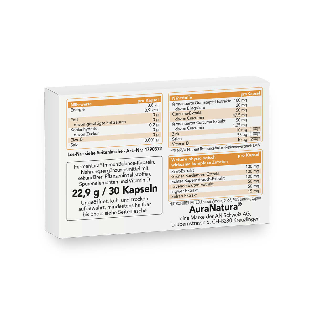 Produktbild von Fermentura® ImmunBalance