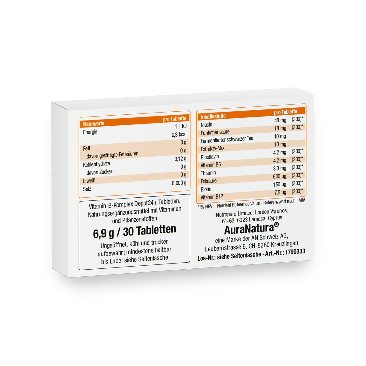 Produktbild von Vitamin-B-Komplex Depot24+