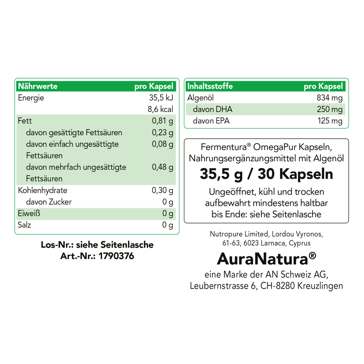 Produktbild von Fermentura® OmegaPur
