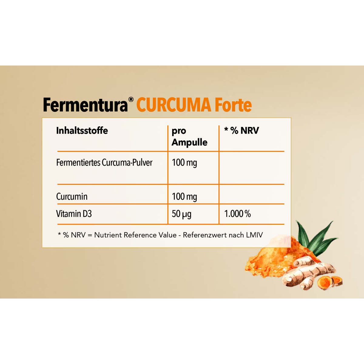 Produktbild von Fermentura® Curcuma Forte Shot