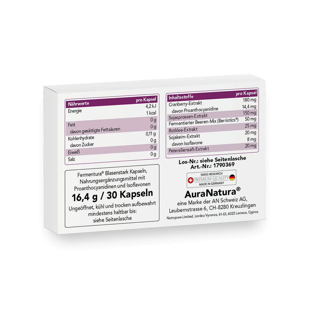 Produktbild von Fermentura® Blasenstark