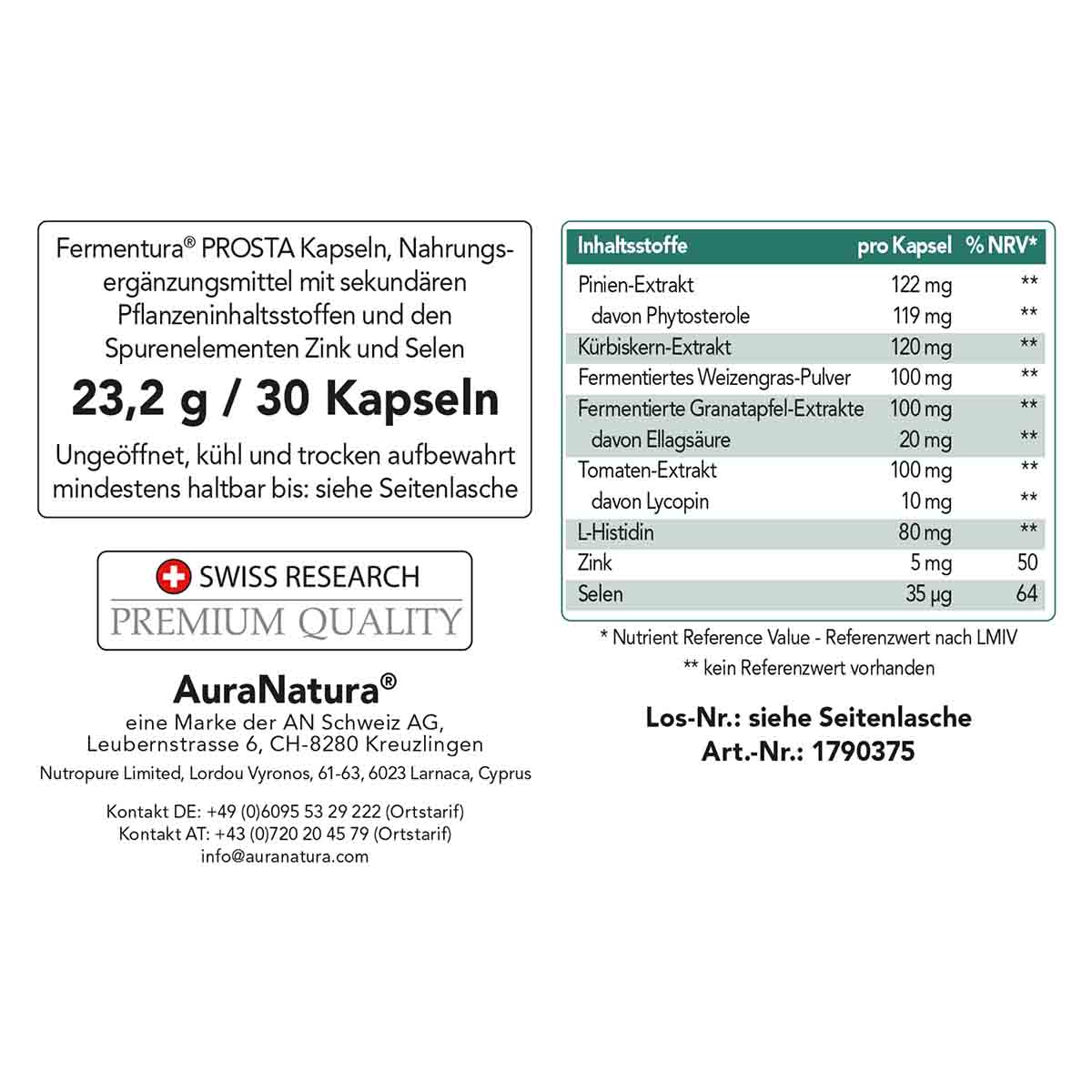 Produktbild von Fermentura® Prosta